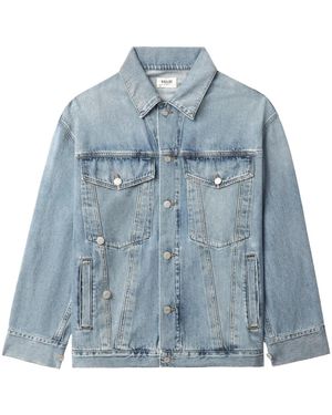 Agolde Long-Sleeve Denim Jacket - Blue