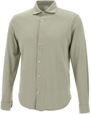 Eleventy Camisa con botones - Verde