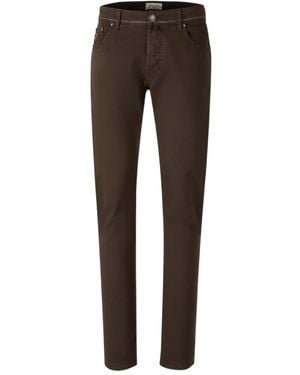 Jacob Cohen Logo-patch denim jeans - Grau