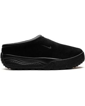 Nike Acg Rufus Suede Mules - Black