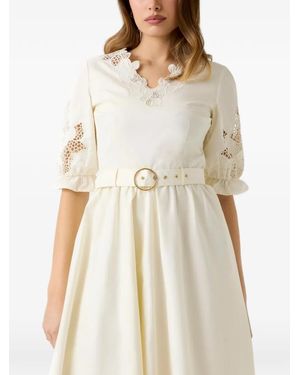 Guess Fit-And-Flare Dress - White