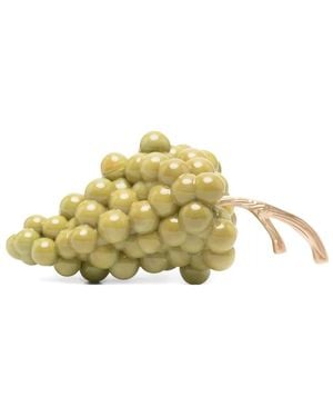 Cult Gaia Grape Clutch - Metallic