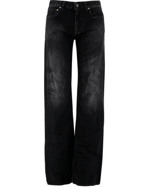 Balenciaga Faded Jeans - Black