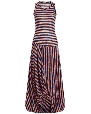 Proenza Schouler Nour Dress - Purple