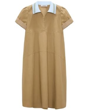 Dorothee Schumacher Poplin Power Dress - Natural