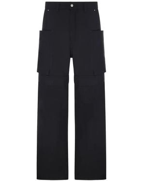 Rick Owens Stefan Cargo Pants - Blue