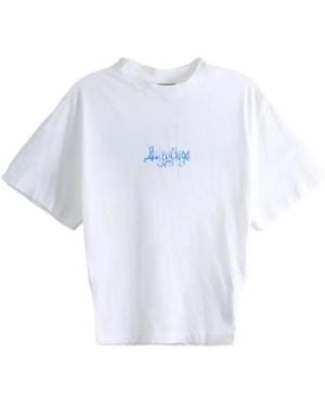 Balenciaga Logo-Print T-Shirt - White