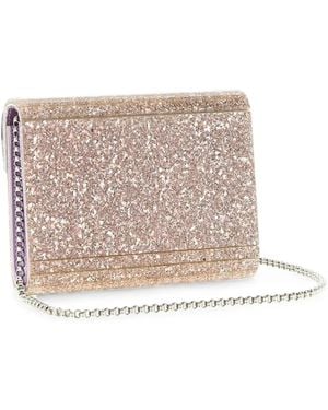 Jimmy Choo Bolso Shopper Candy Glitter - Neutro