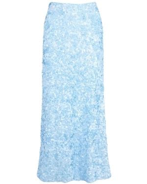 Acler Falda Larga Pipson - Azul