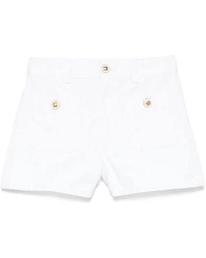 Sandro Denim Shorts - White