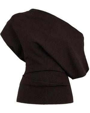 Clea Aveline Asymmetrische Top - Zwart