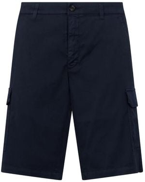 Moorer Cargo Pants - Blue