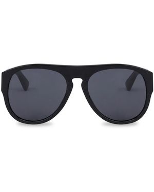 Moschino Eyewear パイロット サングラス - ブルー