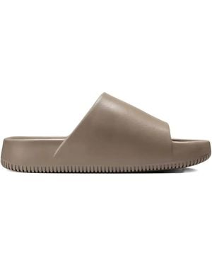 Nike Calm "Mink" Slides - Brown