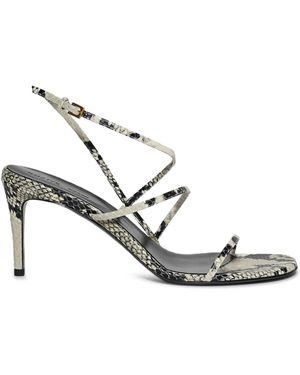 KHAITE Loop Sandals - Metallic