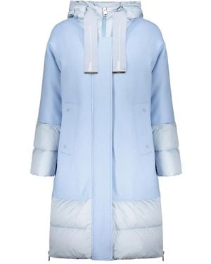 Herno Hooded Full-Zip Down Jacket - Blue