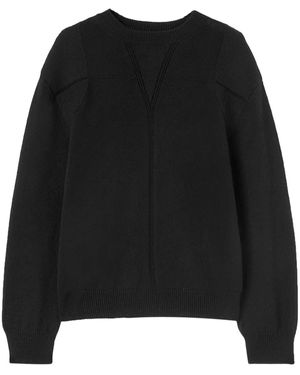 Jil Sander ラウンドネック プルオーバー - ブラック