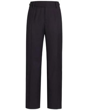 Dolce & Gabbana Broek Van Scheerwol - Blauw