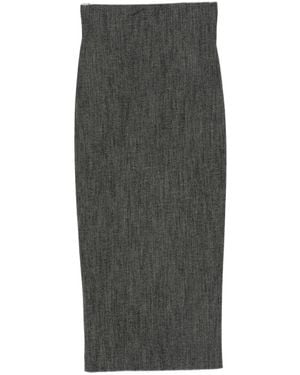 Alberta Ferretti Pencil Skirt - グレー