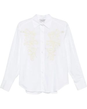 ERMANNO FIRENZE Embroidery Shirt - White