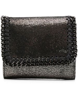 Stella McCartney Small Flap Wallet - Black