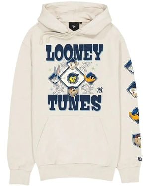 KTZ New York Yankees Looney Tunes Hoodie - White