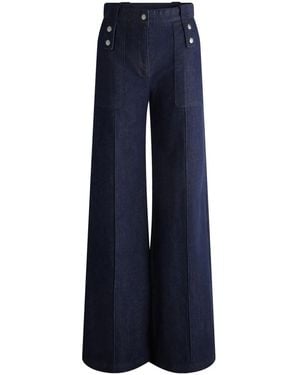 Fusalp Noela Wide-Leg Jeans - Blue