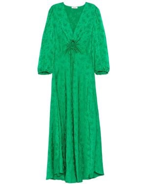 Sandro Vestido Con Motivo Floral - Verde