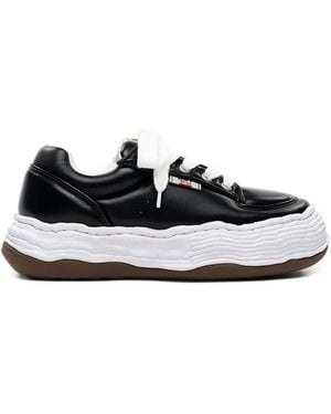 Maison Mihara Yasuhiro Oliver Og Sole Padded Pu Low-Top Sneakers - White