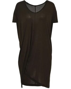 Rick Owens Hiked T-Shirt - Black