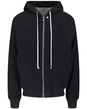 Rick Owens Sudadera Con Capucha Y Cremallera - Negro