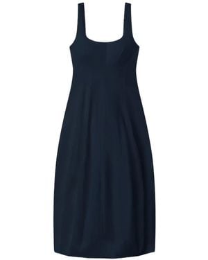 A.L.C. Veda square-neck midi dress - Azul