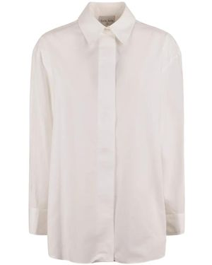 forte_forte Poplin Shirt - White