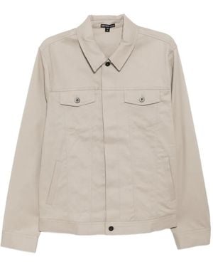 James Perse Button-Up Jacket - Natural