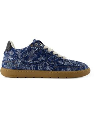 Ganni Tapestry Trainers - Blue