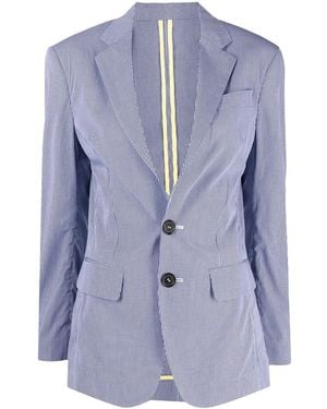 DSquared² Single-breasted Blazer Jacket - Blue