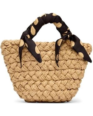 Simon Miller Borsa A Secchiello Mini Con Design Intrecciato - Metallizzato