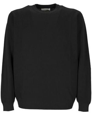 Lardini Textured-Knit Jumper - Black