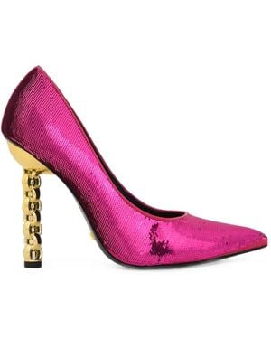 Kat Maconie Escarpins À Détail De Chaîne - Black