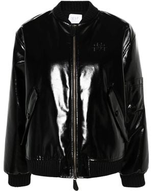 MVP WARDROBE Montenapoleone ボンバージャケット - ブラック