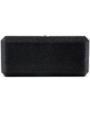 Judith Leiber Crystal-Embellished Clutch Bag - Black
