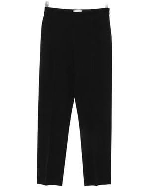 The Row Straight-Leg Pants - Black