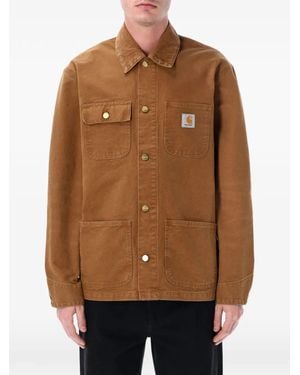 Carhartt Michigan Corduroy-Collar Jacket - Brown