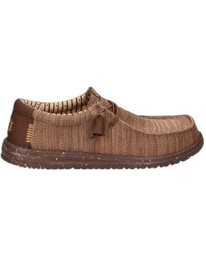 HEYDUDE Wally Stretch Sox Loafer - Braun