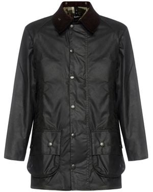Barbour Beaufort Buttoned Pocket Coat - Black