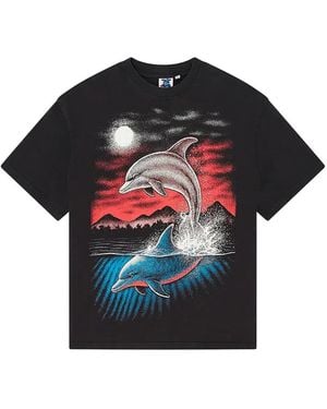 Deus Ex Machina Lovers Oversized T-Shirt - Black