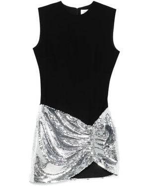 Monot Draped Minidress - Black