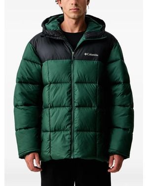 Columbia Colour-Block Hooded Jacket - Green