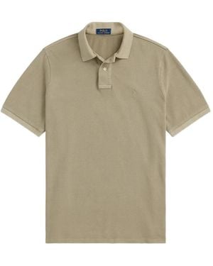 Polo Ralph Lauren Klassisches Poloshirt Aus Mesh - Grau