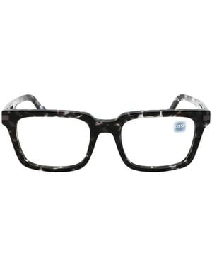 Zeiss Brille Mit Eckigem Gestell - Schwarz